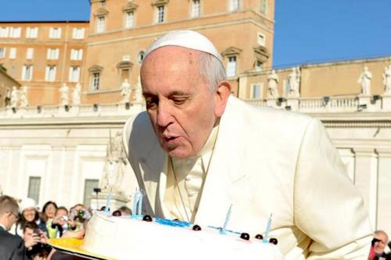 Buon compleanno, Papa Francesco